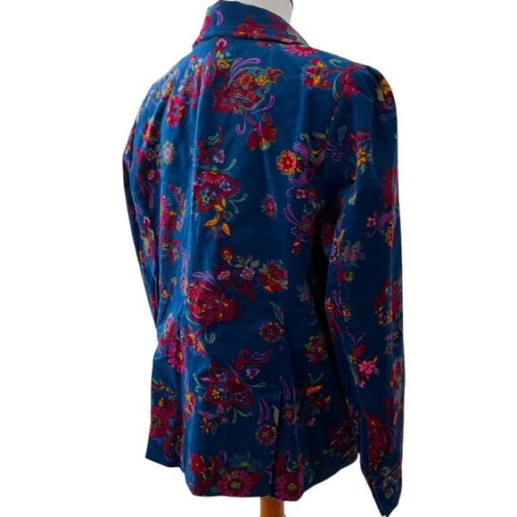 Modcloth XL Jacket Blazer Corduroy Retro Gift Stretch Boho 70s Cottage Holiday - Picture 14 of 17